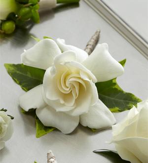 The FTD® Gardenia Boutonniere Flower Bouquet