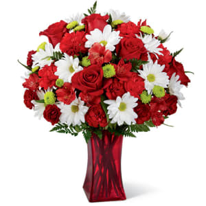 The FTD® Cherry Sweet Bouquet - VASE INCLUDED Flower Bouquet