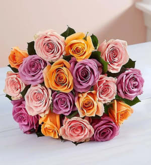 Mother's Day Sorbet Roses Flower Bouquet