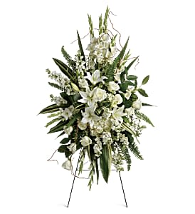 Heartfelt Sympathy Spray Flower Bouquet