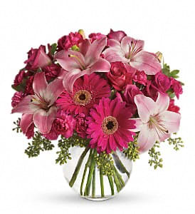 A Little Pink Me Up Flower Bouquet