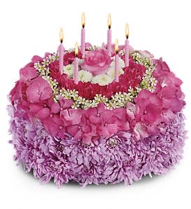 Your Special Day Flower Cake Flower Bouquet