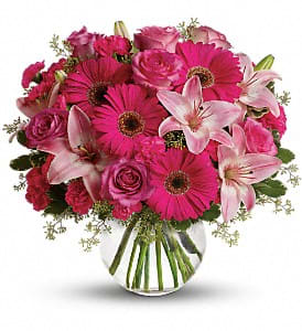 A Little Pink Me Up Flower Bouquet