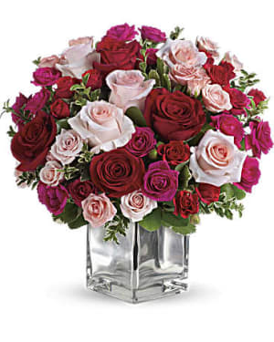 Love Medley Bouquet with Red Roses Flower Bouquet