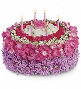 Your Special Day Flower Cake Flower Bouquet