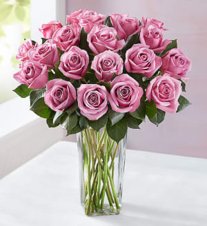 Passion for Purple Roses
 Flower Bouquet