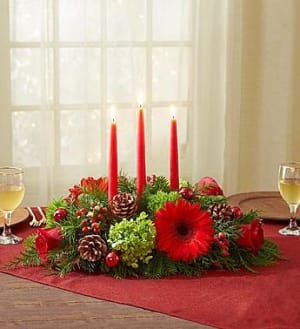 Luxury Christmas™ Centerpiece Flower Arrangement Luxury Christmas™ Centerpiece Flower Bouquet