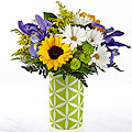 The FTD® Sunflower Sweetness™ Bouquet-VASE INCLUDED Flower Bouquet