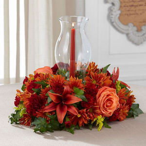 The FTD® Heart of the Harvest™ Centerpiece Flower Bouquet