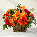 The FTD® Harvest Memories™ Basket Flower Bouquet