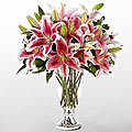 The FTD® Stylish Stargazer™ Bouquet by Vera Wang - VASE INCLUDED
