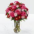 The Precious Heart™ Bouquet by FTD® - VASE INCLUDED Flower Bouquet