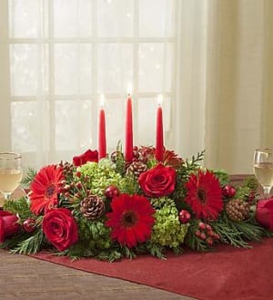 Luxury Christmas™ Centerpiece Flower Arrangement Luxury Christmas™ Centerpiece Flower Bouquet