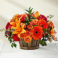 The FTD® Harvest Memories™ Basket Flower Bouquet