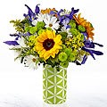 The FTD® Sunflower Sweetness™ Bouquet-VASE INCLUDED Flower Bouquet