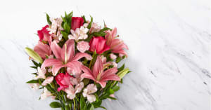 You Had Me at Pink Bouquet Flower Bouquet