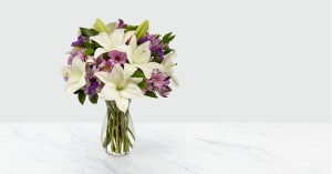 Lavender Fields Mixed Flower Bouquet 