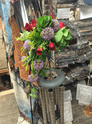 Small Wind Chime Flower Bouquet