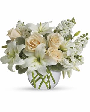 Isle of White Flower Bouquet