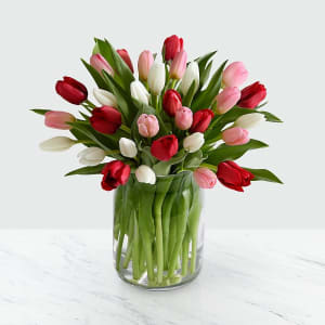 Here in My Heart Tulip Bouquet Flower Bouquet