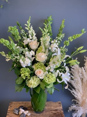 Classic Sympathy Vase Flower Bouquet