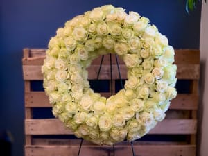 Rose Wreath Flower Bouquet