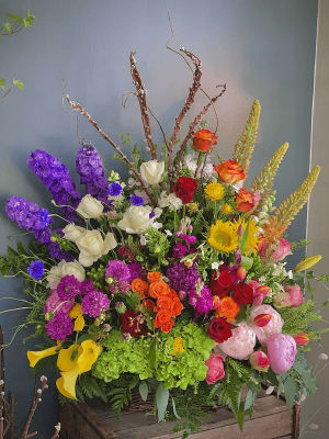 VIBRANT FLORAL EXPRESSION Flower Bouquet