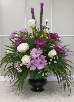 FUNERAL URN  $75-$250 Flower Bouquet