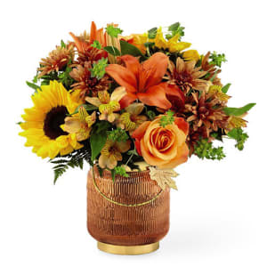 Fall Lantern Bouquet Flower Bouquet