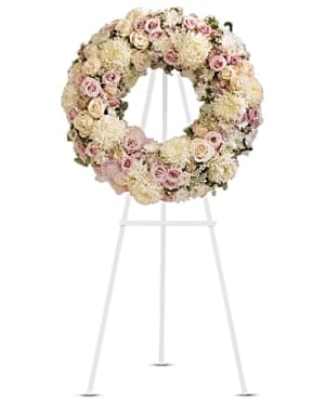 Peace Eternal Wreath Flower Bouquet