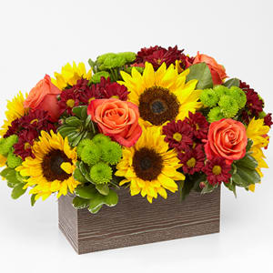 Happy Harvest Garden Flower Bouquet