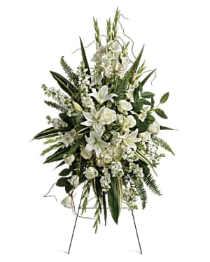  Heartfelt Sympathy Spray Flower Bouquet