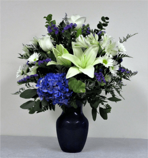 Beautifully Blue Flower Bouquet