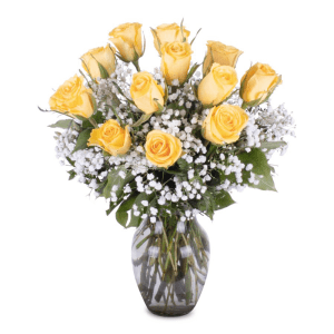 Yellow Roses Flower Bouquet