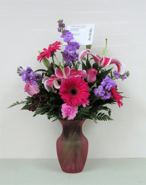 Pleasingly Pink Flower Bouquet