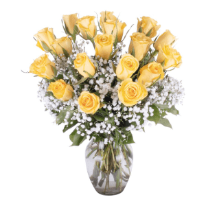 Yellow Roses Flower Bouquet