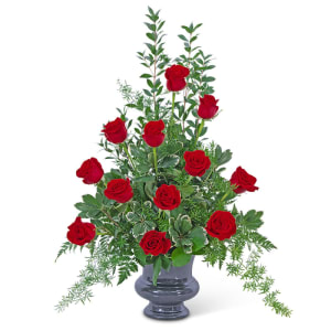 Everlasting Love Urn Flower Bouquet