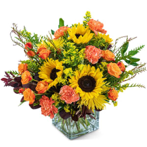 Splendid Sunflowers Flower Bouquet