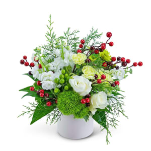 Snow Berry Flower Arrangement Snow Berry Flower Bouquet