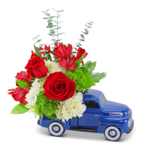 Classic Ford Pickup Flower Bouquet