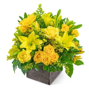 Honey Pecan Flower Arrangement Honey Pecan Flower Bouquet