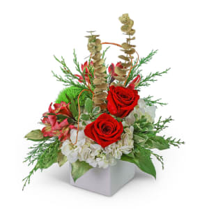 Glowing Mistletoe Flower Bouquet