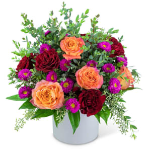 Rhubarb Cinderose Flower Arrangement Rhubarb Cinderose Flower Bouquet