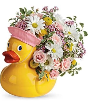 Sweet Little Pink Ducky Bouquet Flower Bouquet