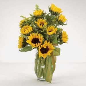 Sunflower Fields Flower Bouquet