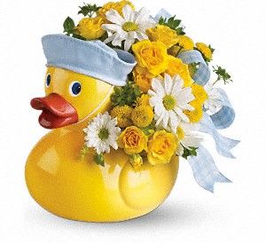 Ducky Delight - Boy Flower Bouquet