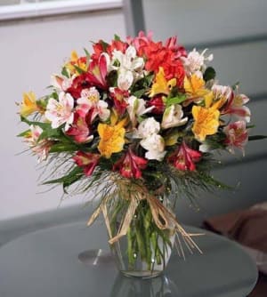 Awesome Alstromeria Flower Bouquet