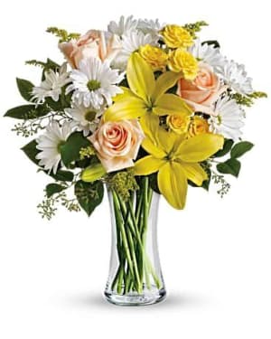Daisies and Sunbeams Flower Arrangement Daisies and Sunbeams Flower Bouquet