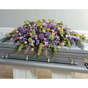 Full Casket Cover Flower Bouquet