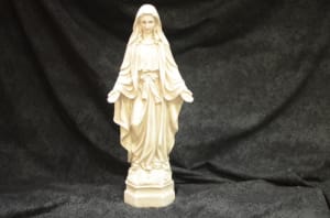 LARGE MADONNA STATUE 80003 Flower Bouquet